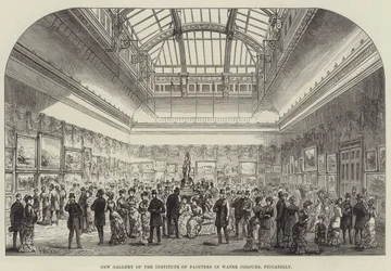 New Gallery of the Institute of Painters in Water Colours, Piccadilly